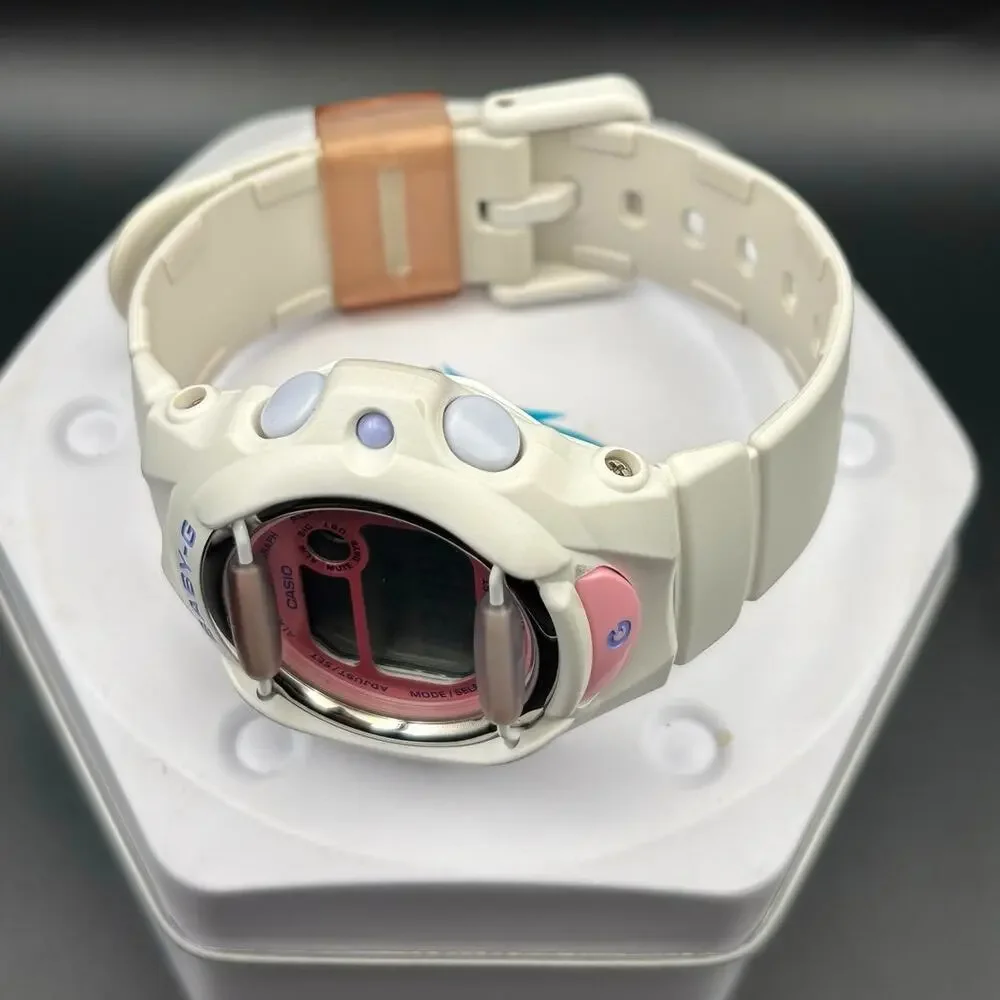 Casio Baby-G BG-169PB-7 Playful Beach White Pink Digital W omen’s Watch 200M